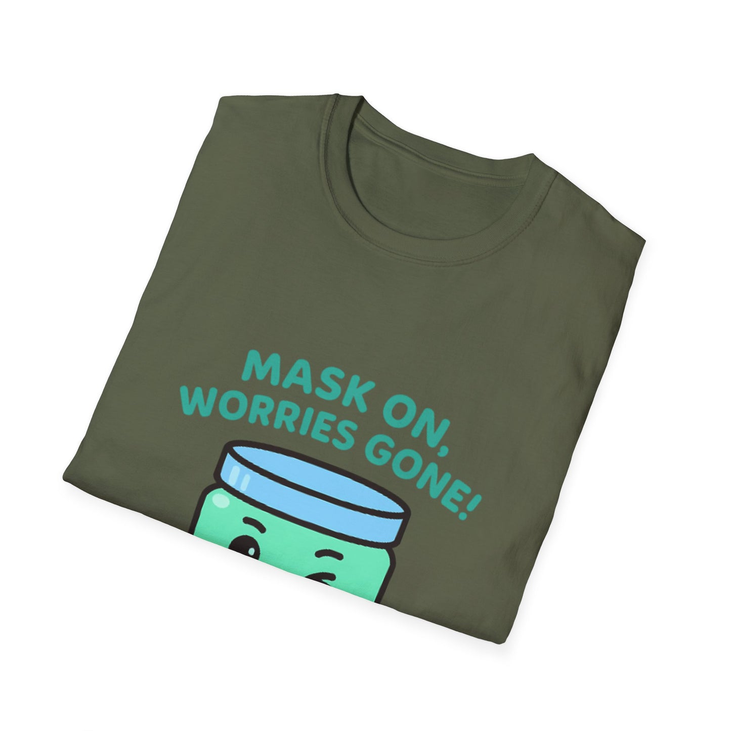 Mask On, Worries Gone! Tee