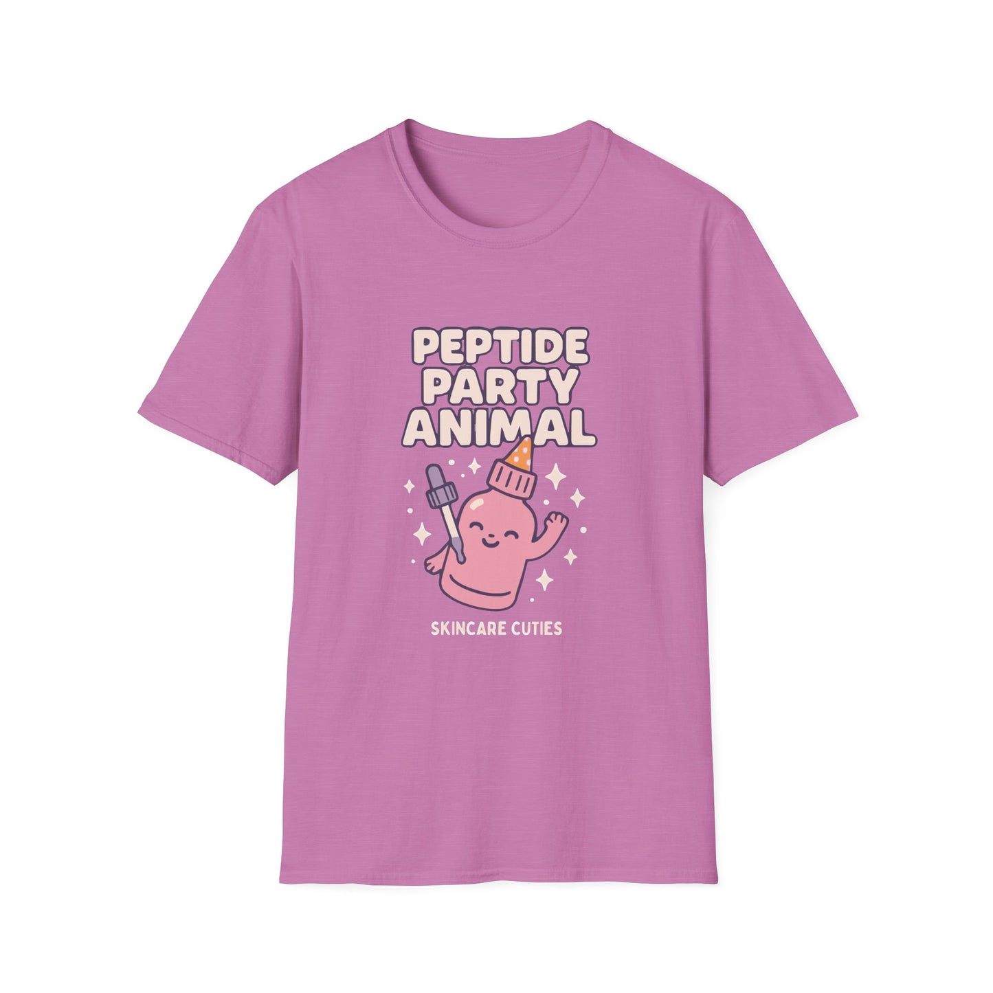 Peptide Party Animal Skincare Cuties - Humor T-Shirt