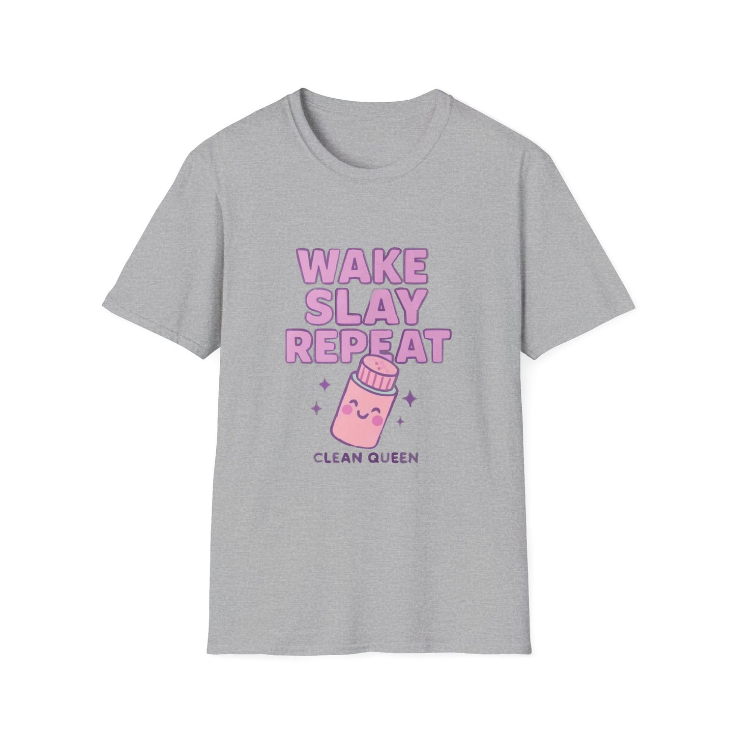 Wake Slay Repeat – Clean Queen Skincare T-Shirt