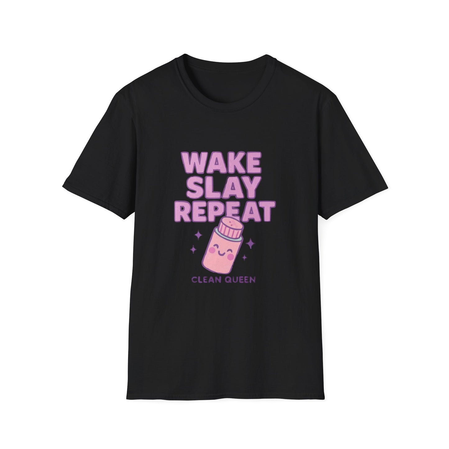 Wake Slay Repeat – Clean Queen Skincare T-Shirt