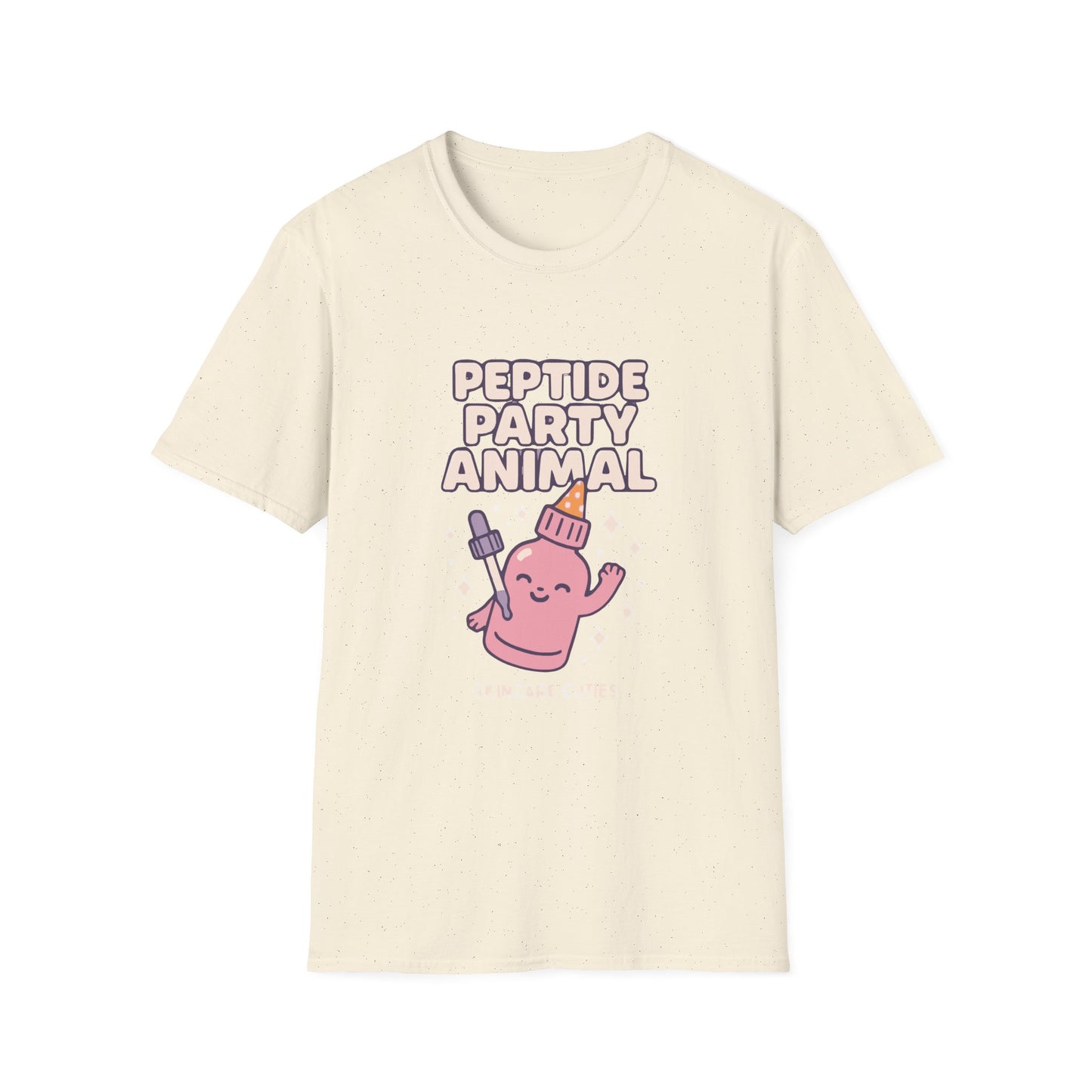Peptide Party Animal Skincare Cuties - Humor T-Shirt