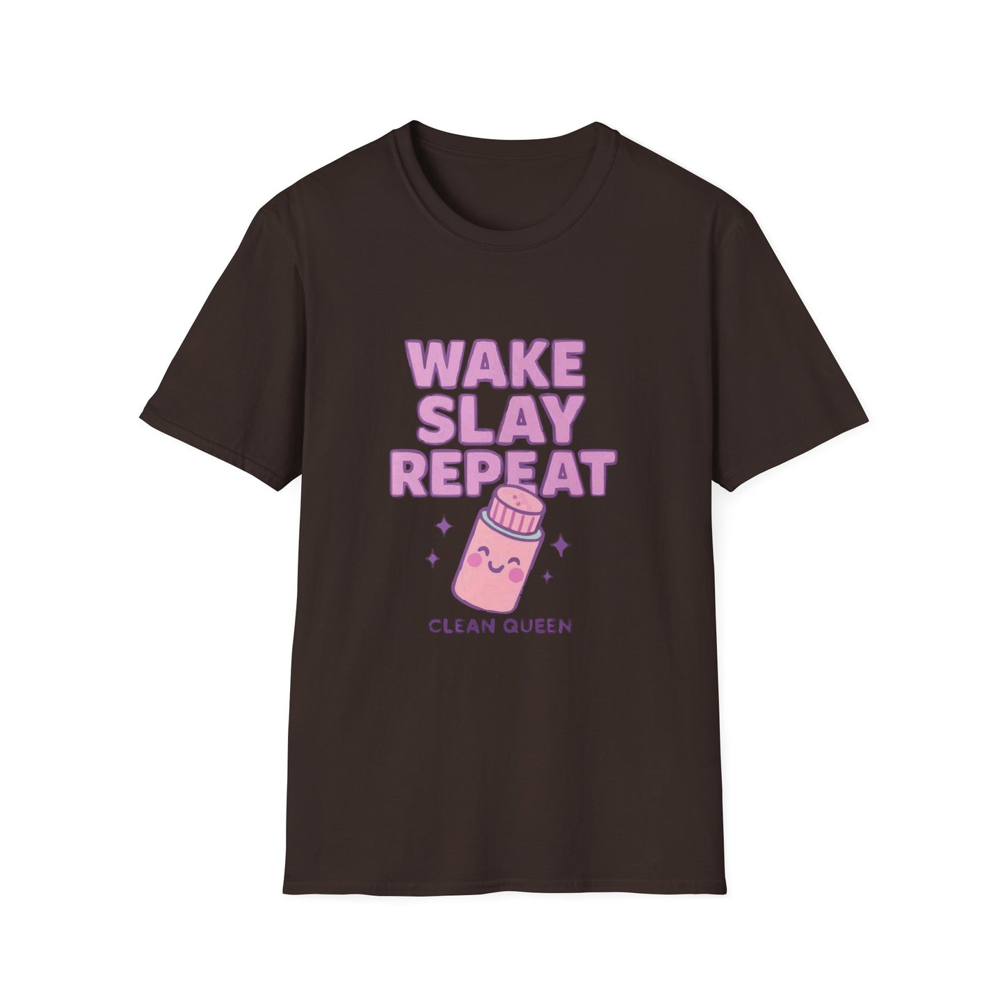 Wake Slay Repeat – Clean Queen Skincare T-Shirt