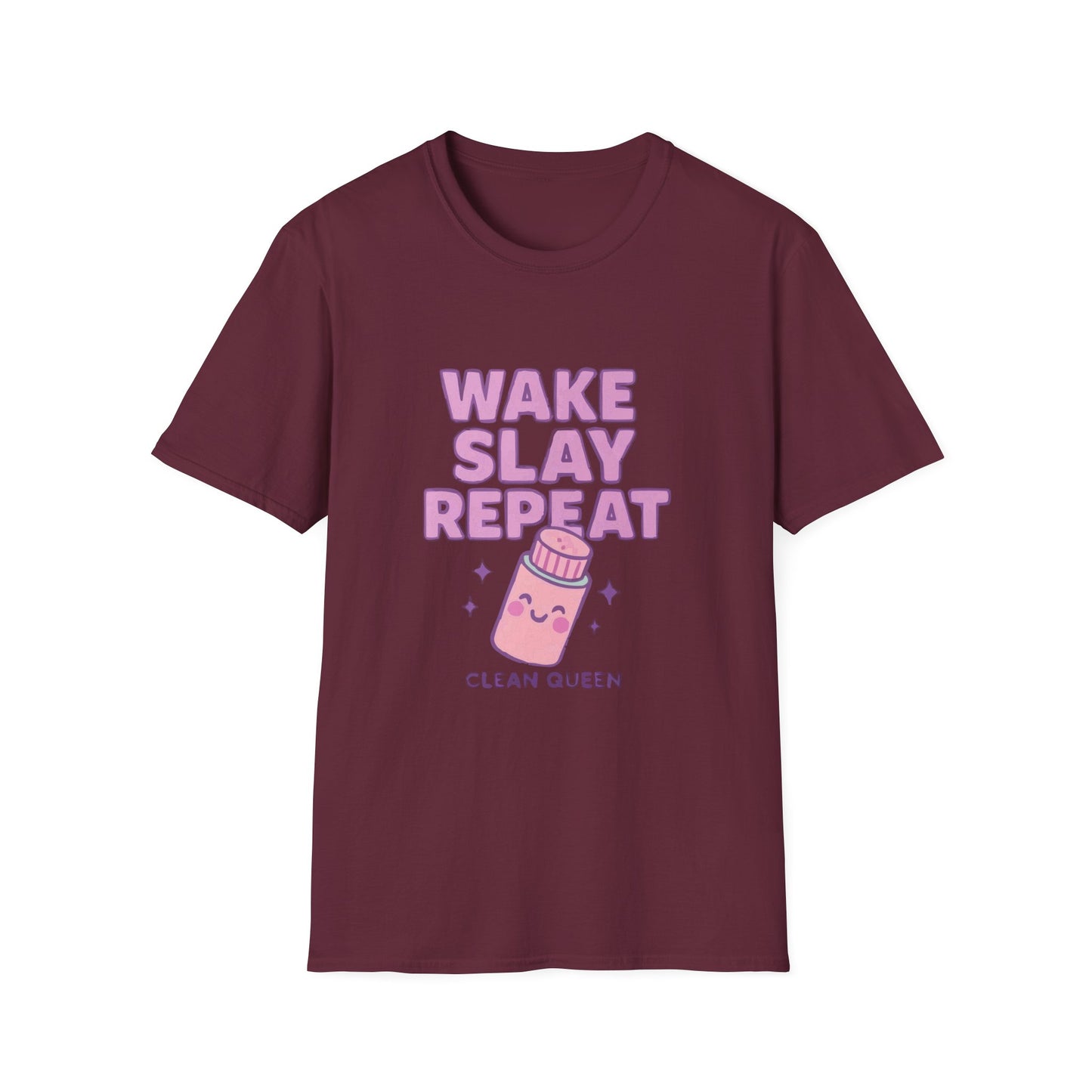 Wake Slay Repeat – Clean Queen Skincare T-Shirt