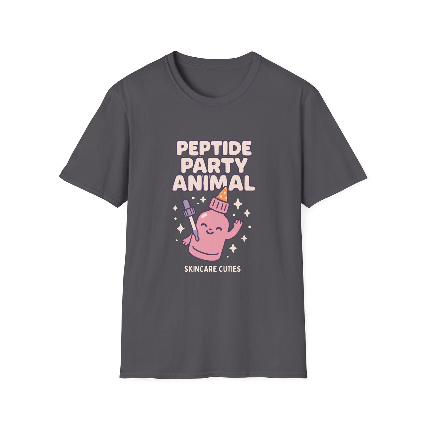Peptide Party Animal Skincare Cuties - Humor T-Shirt